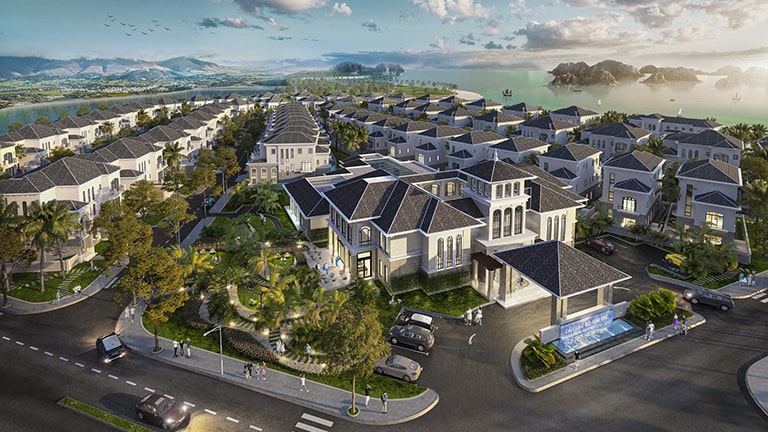 Phong cách thiết kế dự án Grand Bay Hạ Long Villas